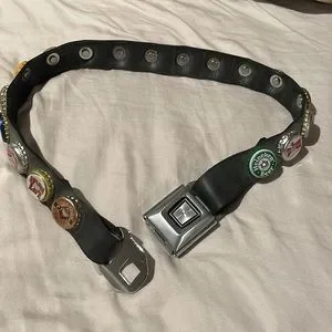 Accessories | Trw Vintage Seatbelt Bottle Cap Belt Y2k  display picture 2